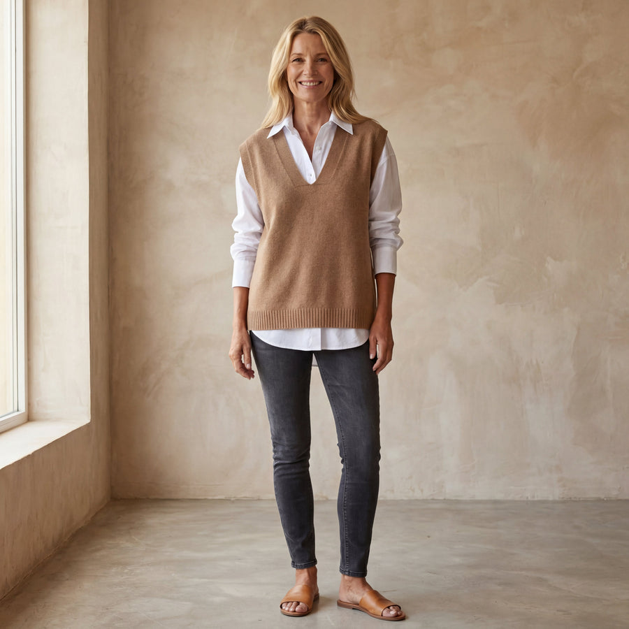 NUSA - Knit Sweater Vest
