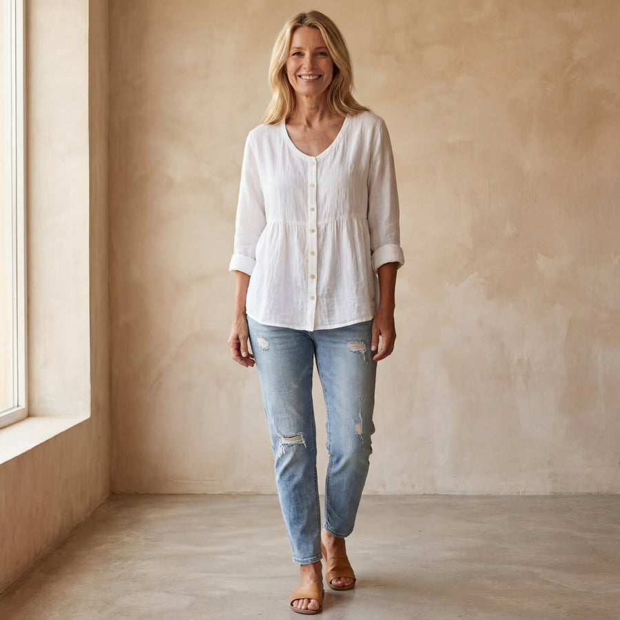 MADEIRA - STYLISH BOHO SHIRT