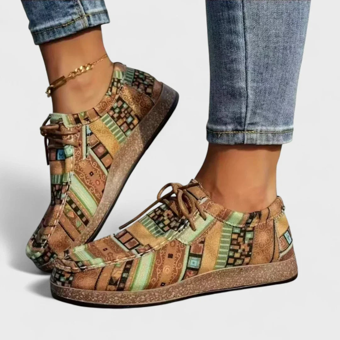 Rebecca | Comfortable Patterned Sneakers