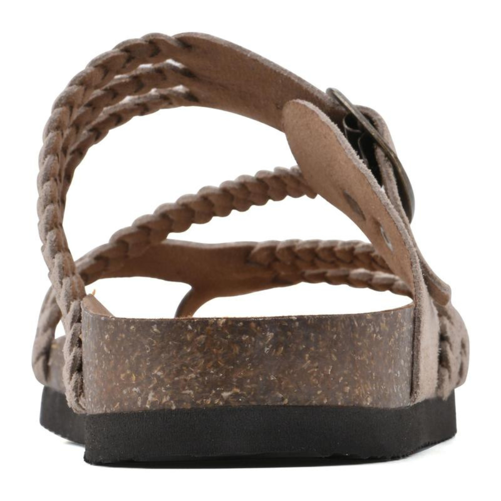 Hayleigh Braided Cork Sandals –