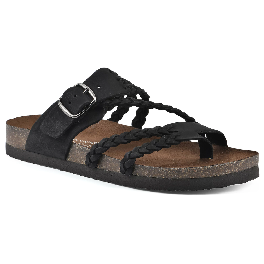 Hayleigh Braided Cork Sandals –