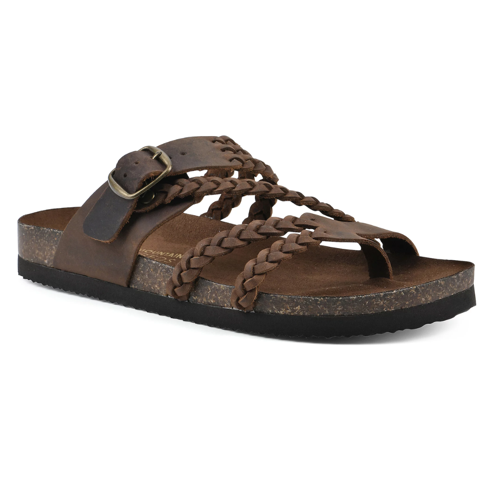 Hayleigh Braided Cork Sandals –